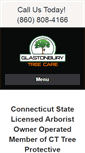Mobile Screenshot of glastonburytreecare.com